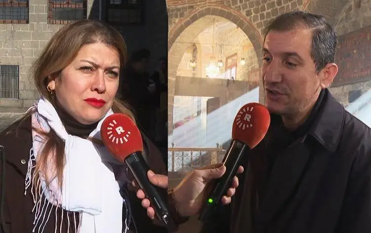 Diyarbakırlı Süryaniler Noel’i Kürt ve Ermeni komşularıyla kutladı