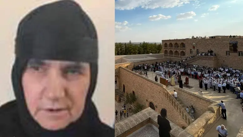 Mor Gabriel Manastırı’nda merdivenden düşen rahibe öldü