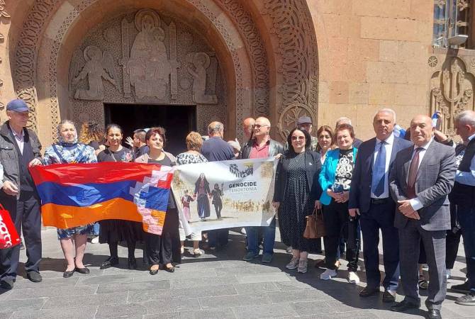 Ermenistan’da Pontus Rum Soykırımı anıldı