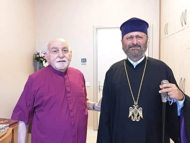 Patrik Maşalyan Başepiskopos Bekçiyan’ı ziyaret etti
