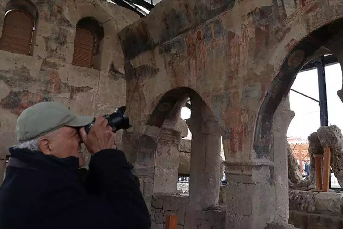 Tarihi kilise bahçesinde Türk mutfağı rüzgarı esti