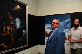 Vali Karaloğlu, ‘Akdamar Kilisesi’ Karma Resim Sergisini Açtı