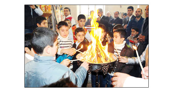 Süryani çocuklara tarih şoku