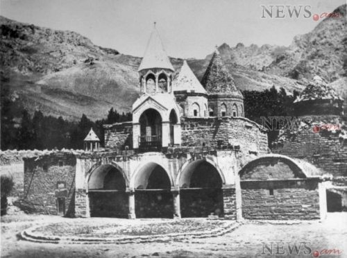 NEWS.am Van depreminden zarar gören Varaga manastırı fotoğraflarını sunuyor