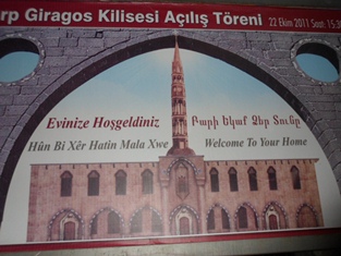 Diyarbakır Ermenileri karşılıyor: Evinize Hoşgeldiniz