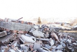 Malatya’da Ermenilere yıkım!