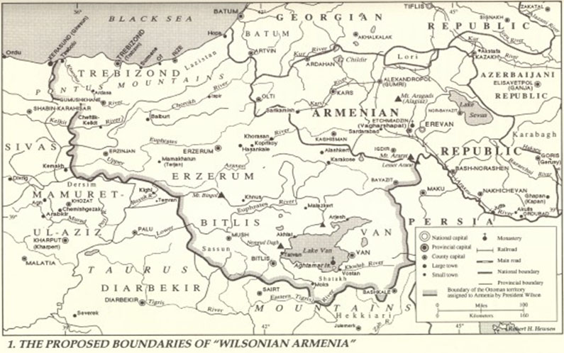 Wilson’un Muhakeme Hükmüne Göre Ermeni-Türk Sınırı