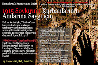 Soykırım Karşıtları Derneği (SKD) Basın Açıklaması