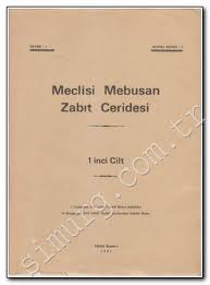 Meclis zabıtlarında soykırım izleri