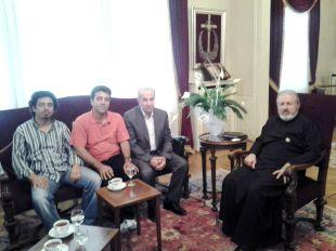 Silvanlılar Aram Ateşyan’ı Ziyaret Etti