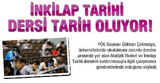 Atatürk ilkeleri dersi kaldırılıyor