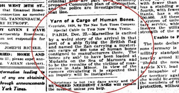 Kemalistler Yunan ve Ermenilerin cesetlerini sattı mı?