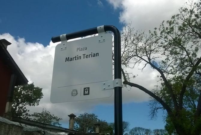 Uruguay’da meydanlardan biri Ermeni Soykırımı’ndan kurtulan Terian’ın adını taşıyacak