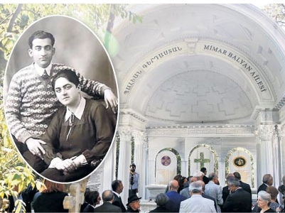 Osmanlı mimarı Ermeni Balyan ailesine anıt mezar