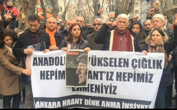 Dink Ankara’da anıldı: Barış vasiyeti için mücadele edeceğiz