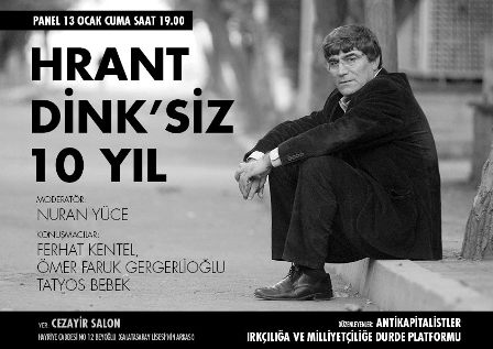“Hrant Dink’siz 10 yıl” toplantısı