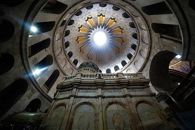 Hristiyanların en kutsal mekanı restore edildi