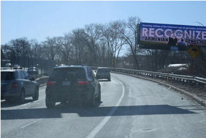 ABD’de Ermeni Soykırımı’nı tanımaya çağıran panolar yerleştirildi