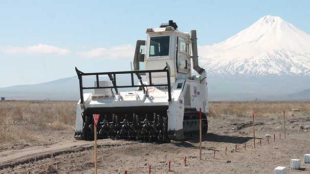 Doğu sınırında AB destekli mayın temizliği