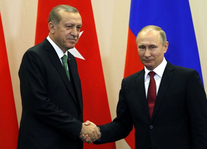 Times: Erdoğan ve Putin, güvenli bölgeler ile Suriye’yi bölecek