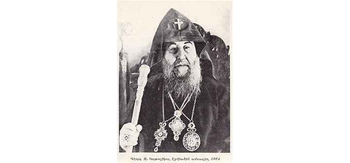 Katolikos’tan Bayar’a: ‘Şiddetle protesto ediyorum’