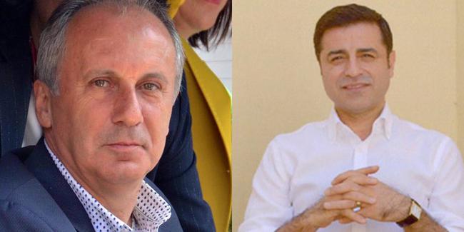 Muharrem İnce’den Demirtaş ziyareti sonrası ilk sözler