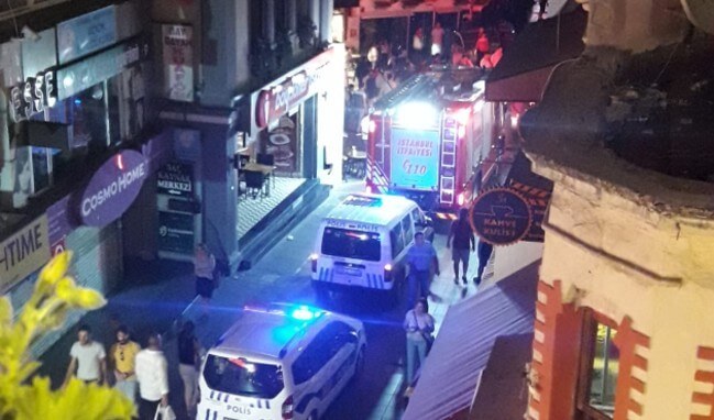 Kadıköy’de Kilise önünde korkutan patlama…