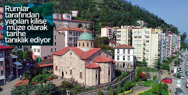 Eski kilise binası 30 yıldır tarihe ev sahipliği yapıyor