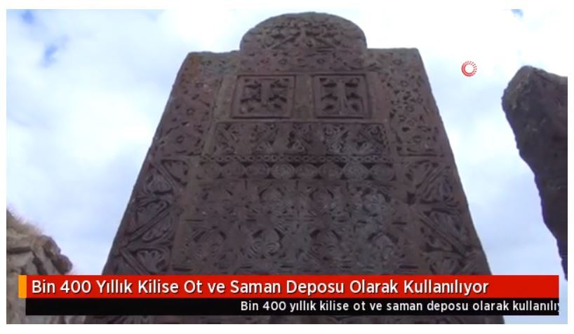 Bin 400 Yıllık Kilise Ot ve Saman Deposu Olarak Kullanılıyor