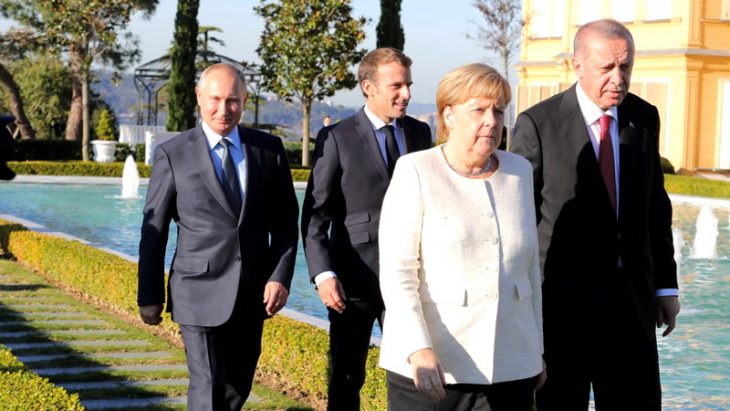Erdoğan, Putin, Merkel ve Macron İstanbul’da İdlib’i masaya yatıracak