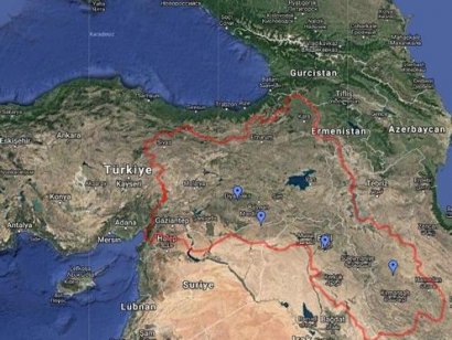 Google’da ‘Büyük Kürdistan Haritası’, paylaşımının şimdiye kadar milyonlarca görüntüleme aldığı bildirildi