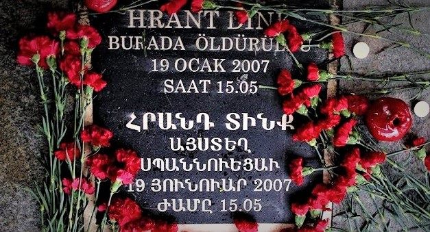 Haince öldürülüşünün 12. yılında Hrant Dink’in anısına