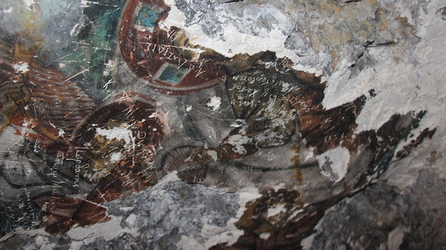 Gümüşhane’de Dağ Manastırı adlı tarihi mağara bulundu