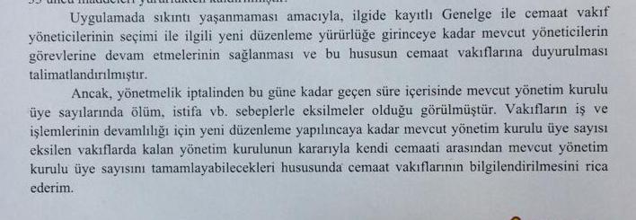 VGM’den tartışılacak karar: “Vakıflar seçimsiz yönetim kurulu üyesi atayabilir”