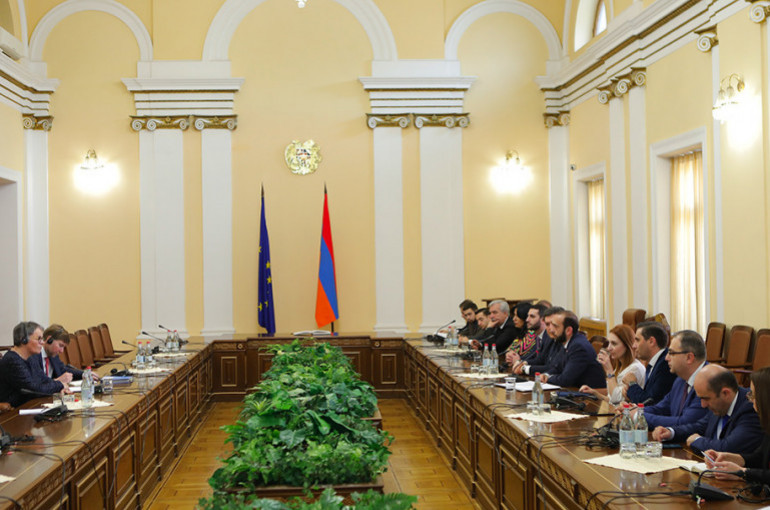 Parlamento Başkanı ve AK PA Başkanı Ermeni Soykırımı’nın tanınması konusuna değindiler