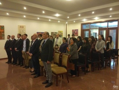 Çin’de Ermenistan Büyükelçiliği’nde Ermeni Soykırımı anıldı