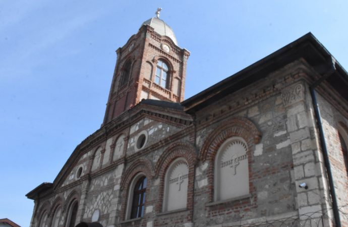 Edirne’de onarımı tamamlanan Bulgar Kilisesi ayinle açıldı