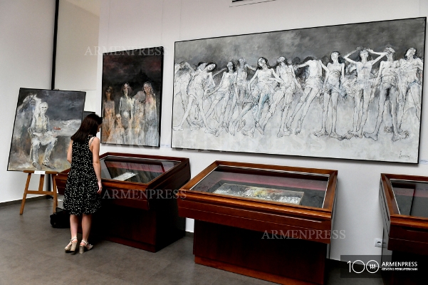 Ermeni Soykırımı Müze-Enstitüsü’nde “Jean Sem. Ermeni Soykırımı’nın Ressamı” konulu daimi sergi açıldı