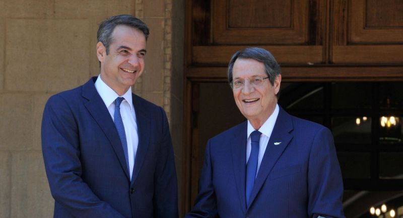 Miçotakis’ten Kıbrıs’a ziyaret: Önceliğimiz Türk işgalinin son bulması