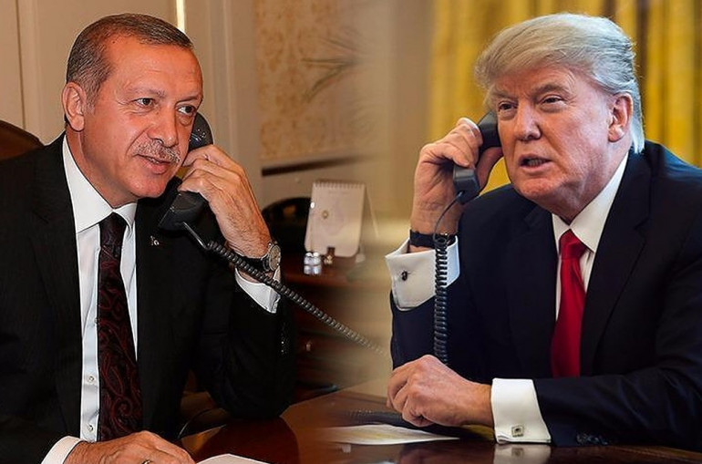 Trump ve Erdoğan Telefonda Görüştü