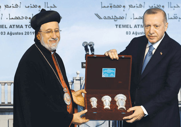 Türkiye’de modern tarihin ilk Süryani Kilisesi için temel atıldı: Erdoğan ve İmamoğlu törene katıldı