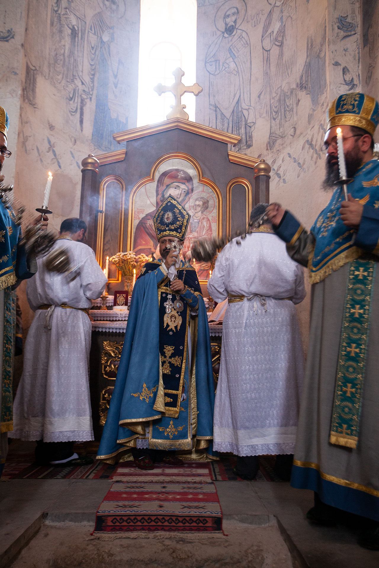 Türkiye Ermenileri Patriklik Kaymakamı Episkopos Sahak Maşalyan, Ahtamar Surp Haç kilisesindeki vaazında;