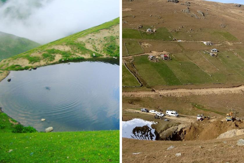 Dipsiz Göl “define” iddiasına verilen yasal kazı izniyle yok edildi