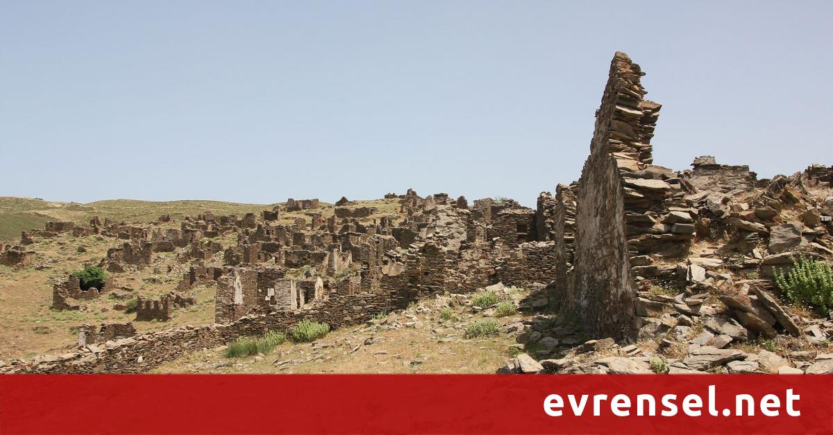 Terk edilmiş Rum köyü Sazak kentsel sit alanı ilan edildi