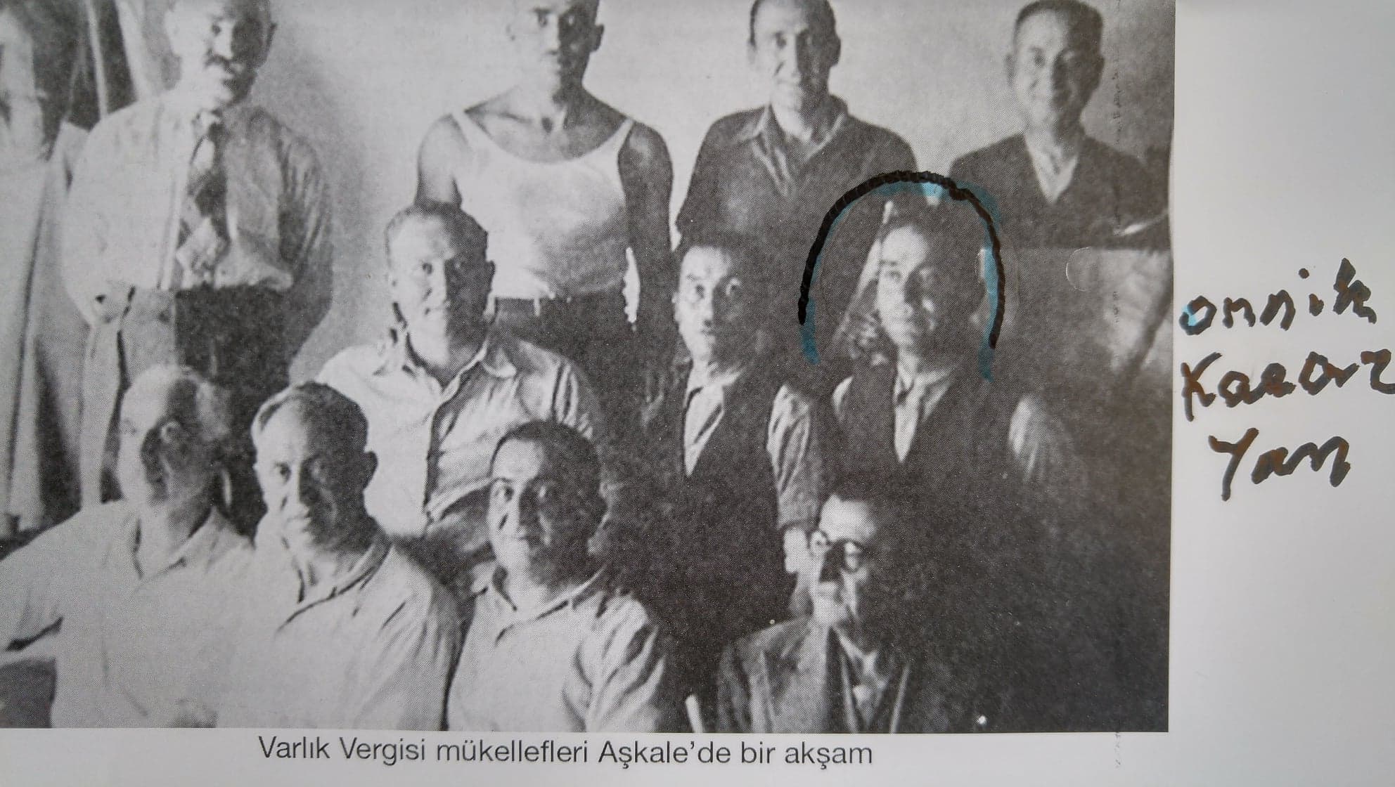 Kazazyanların Varlık Vergisi Hatıraları