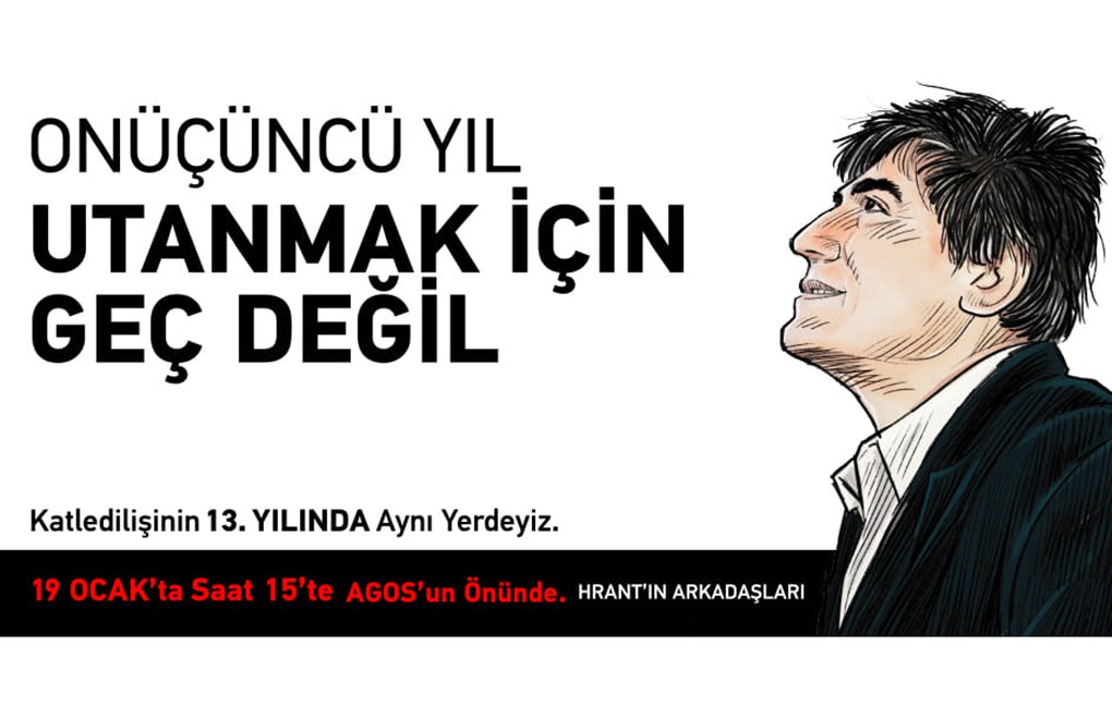 Hrant Dink Türkiye’de ve yurtdışında anılıyor