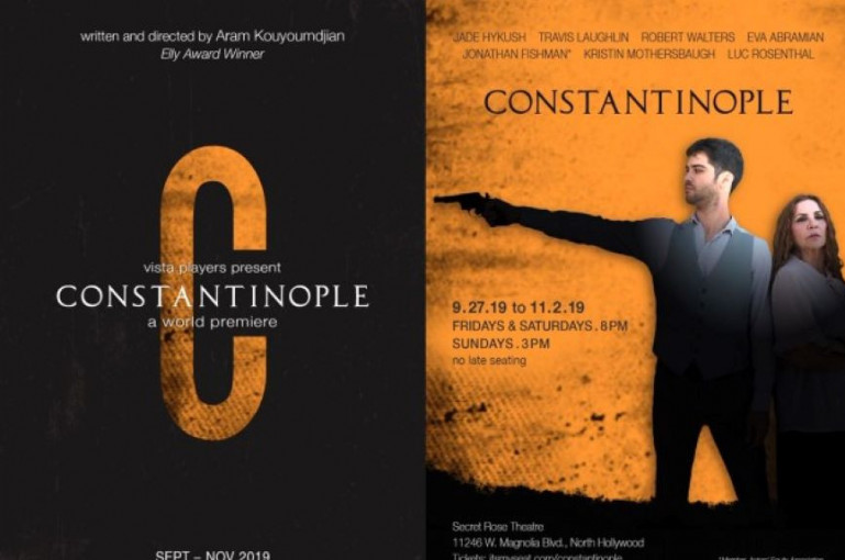 Ermeni Soykırımı’ndan sonra İstanbul Ermeni cemaatinin yaşamını anlatan “Konstantinopolis” oyunu Los Angeles’te üç ödül kazandı
