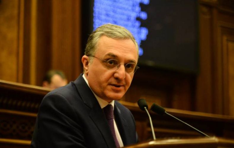 Dışişleri Bakanı: Türkiye ile ilişkilerin olmaması Ermenistan için bir meydan okumadır