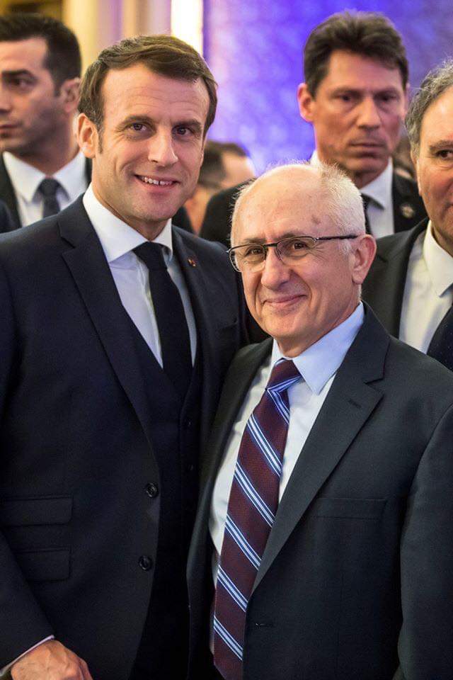 Macron’dan Taner Akçam’a teşekkür