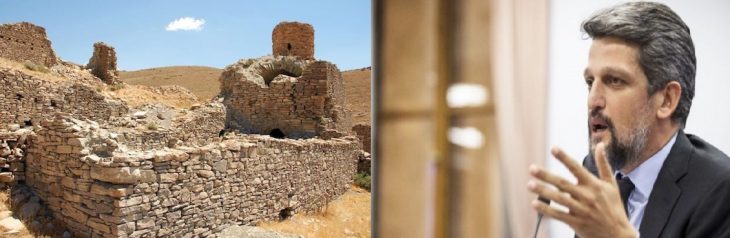 Harabeye dönen Ermeni Manastırı meclis gündeminde